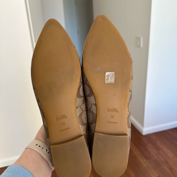 Stunning Coach flats - size 10 - Picture 4 of 5